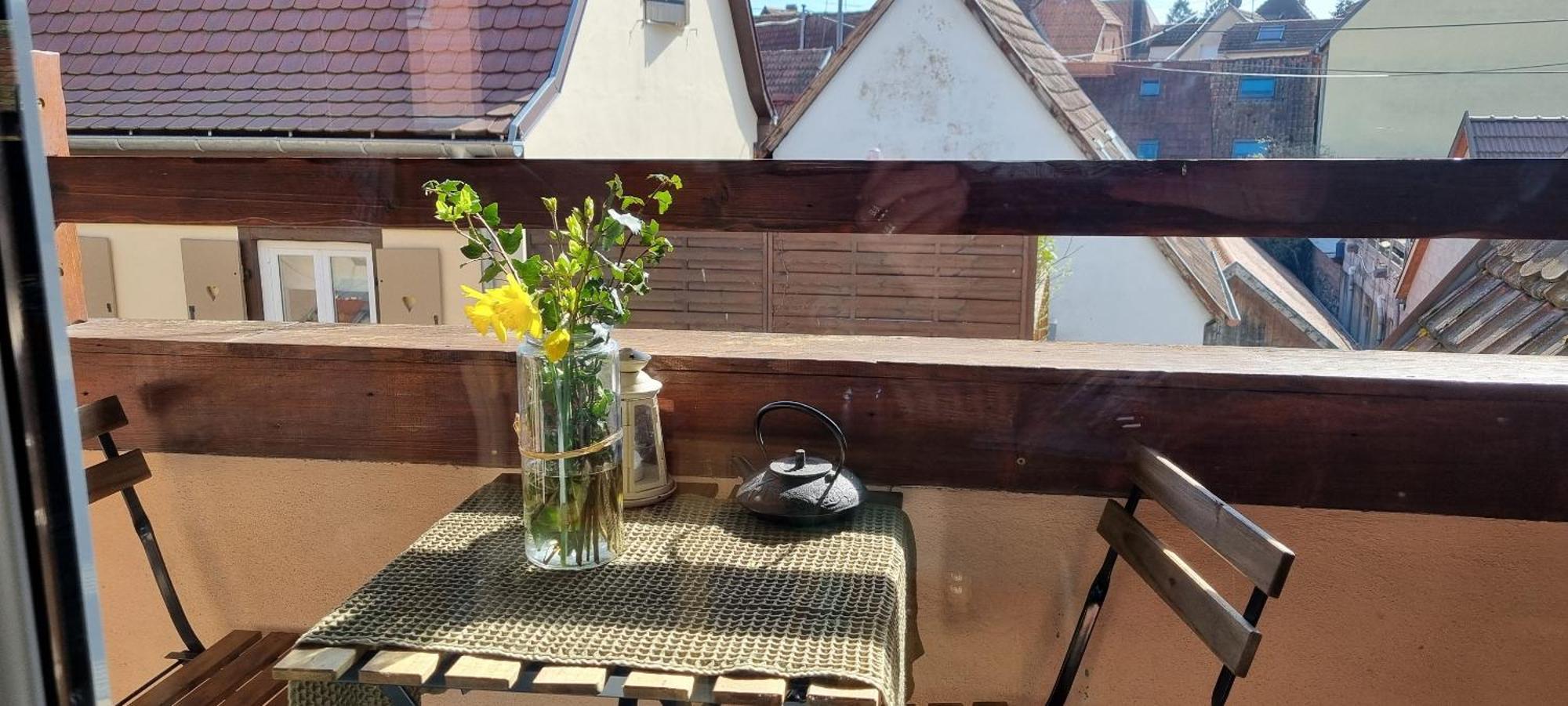 Apartamento Au-Dessus Des Toits Plein Centre Avec Vue Sur Les Vignes Barr Exterior foto